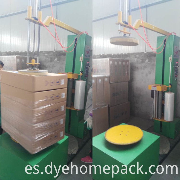 Carton wrapping machine